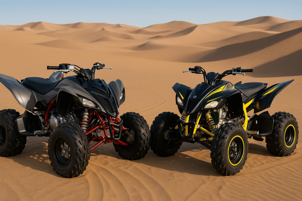 Yamaha Raptor 700 and YFZ 450R ATVs - What Each Is Best For.