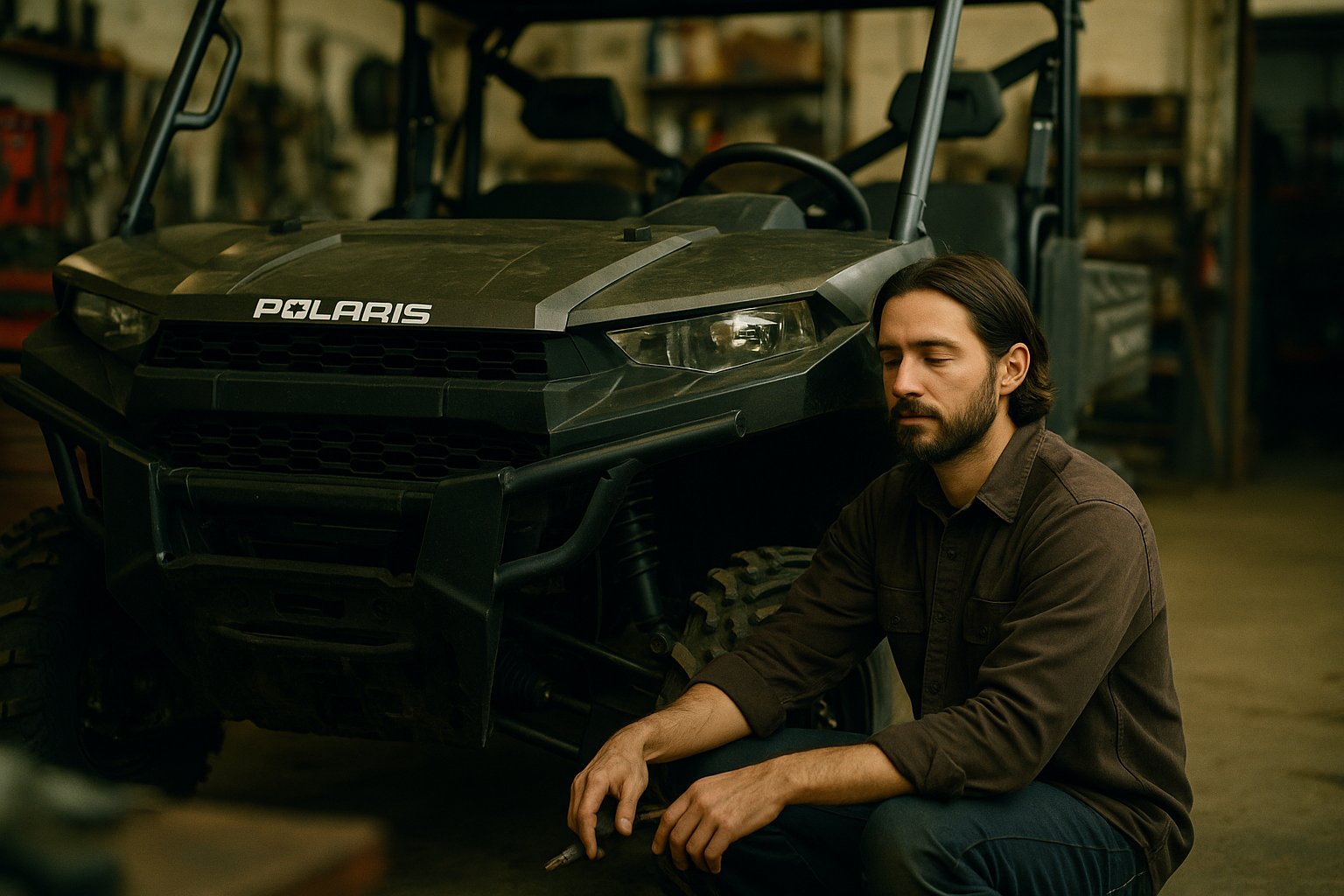 Meditation through ATV and UTV Maintenance
