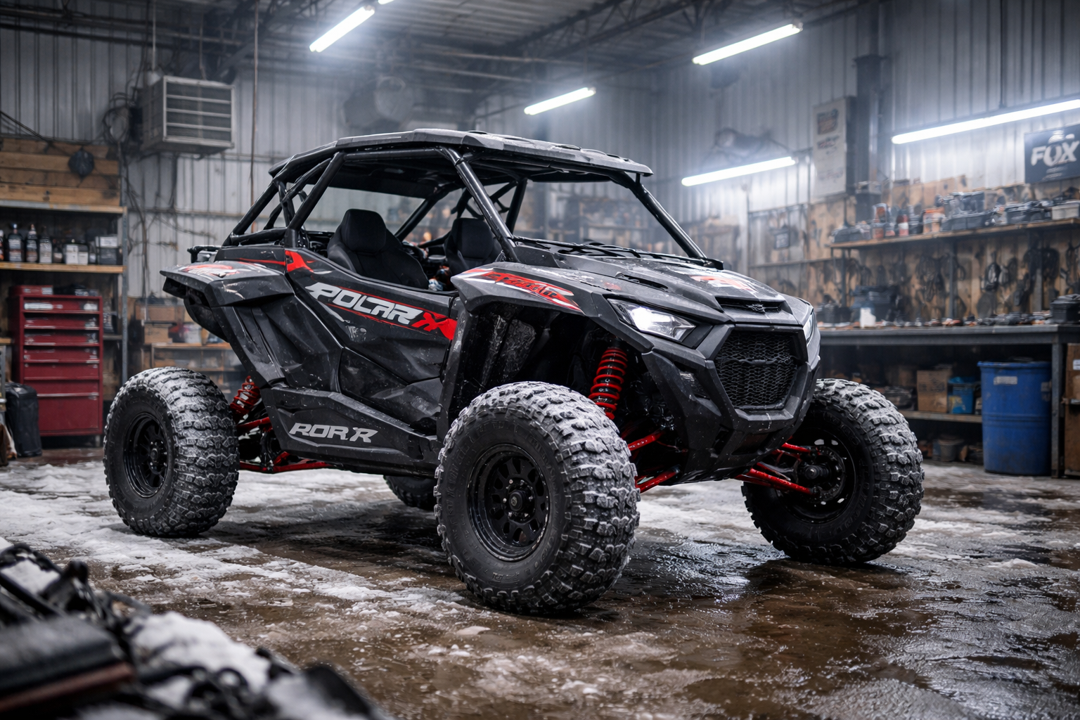 Wichita SxS Riding after a cold Winter