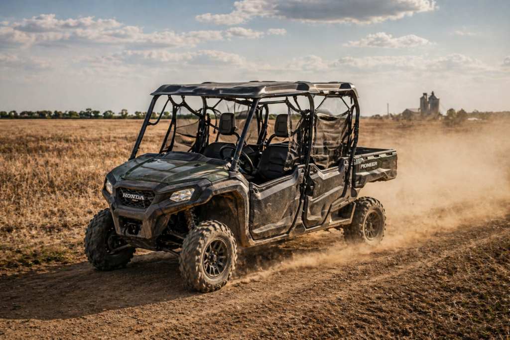 Kansas Terrain SxS Setup for dust vs. mud
