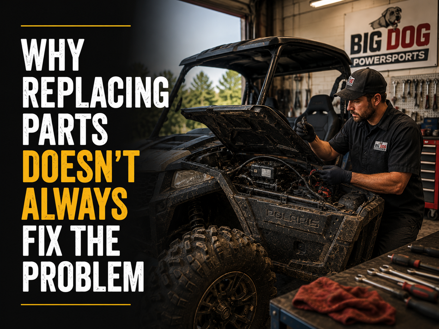 replacing the part doesn't always fix the problem