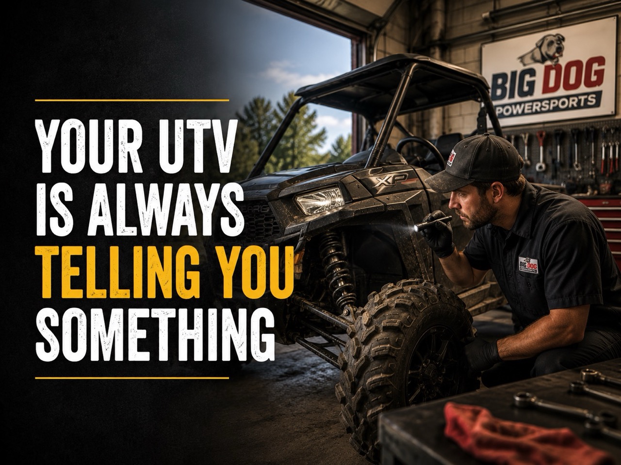 Your utv is always telling you something practical SxS advice