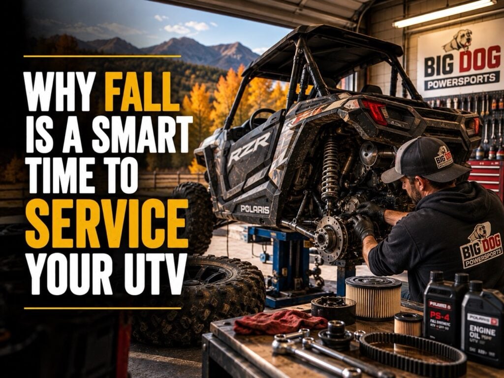 Why fall is a smart time to service your UTV