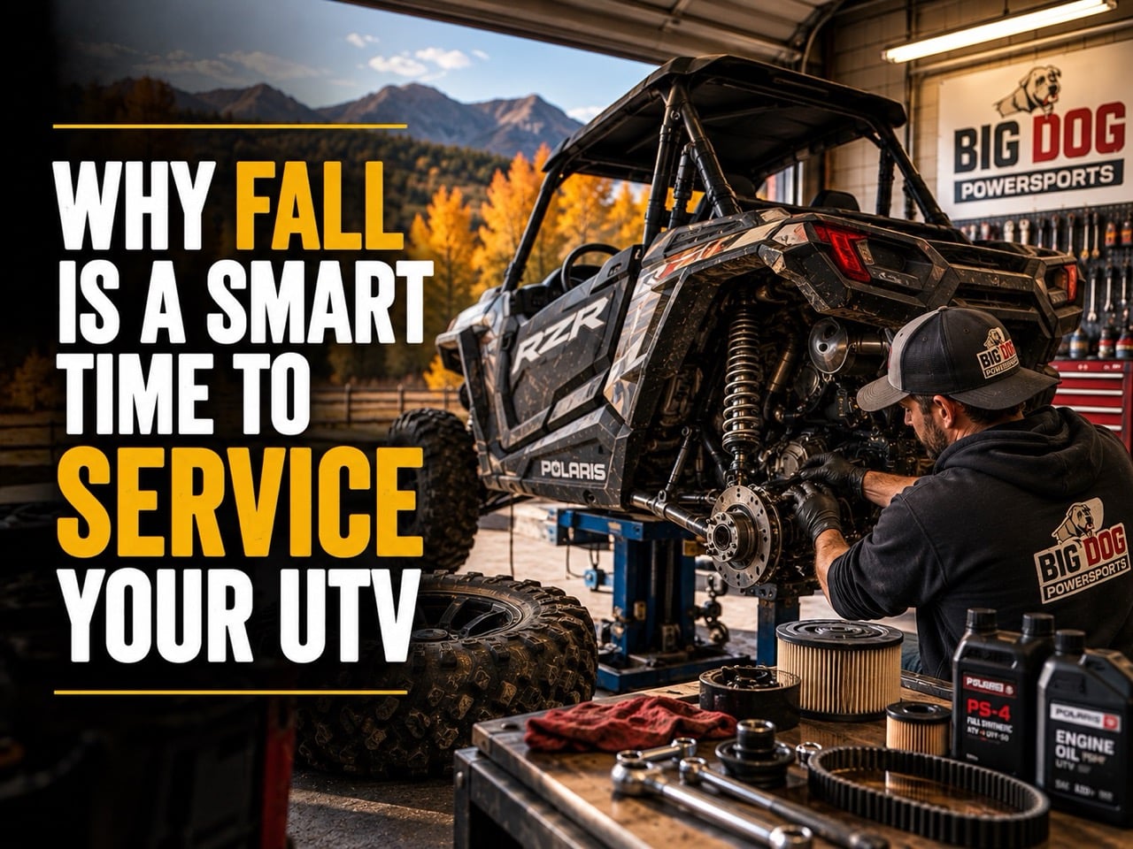Why fall is a smart time to service your UTV