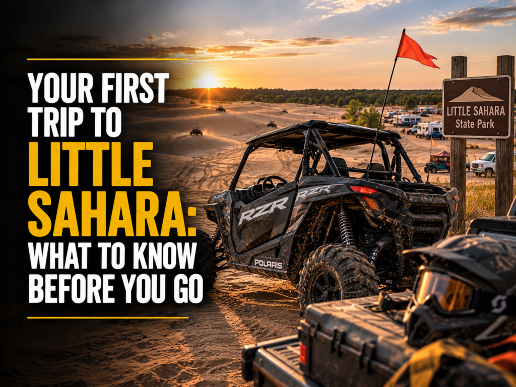 Your first trip to the Little Sahara sand dunes off road park in Waynoka, OK